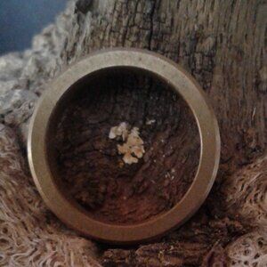 Vintage Handmade Brass Ring Unisex